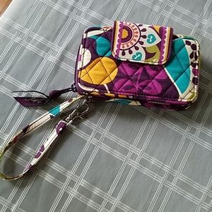 Vera Bradley Wristlet Wallet- ID/Cards